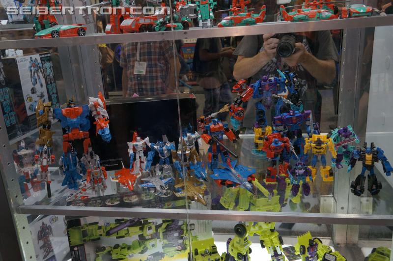 SDCC 2015: Hasbro Booth: Combiner Wars G2 Menasor and the Stunticons - Transformers Event: DSC03326