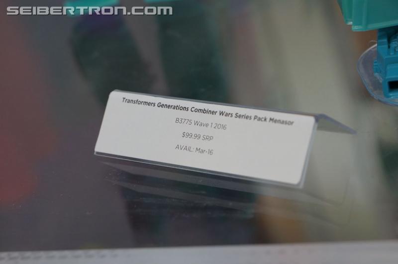 SDCC 2015: Hasbro Booth: Combiner Wars G2 Menasor and the Stunticons - Transformers Event: DSC03403