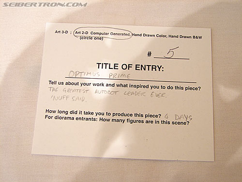 BotCon 2006: Fan Creative Stuff - Transformers Event: