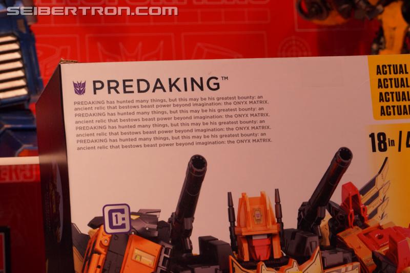 Toy Fair 2018: Transformers Power of the Primes PREDAKING - Transformers Event: Predaking 445
