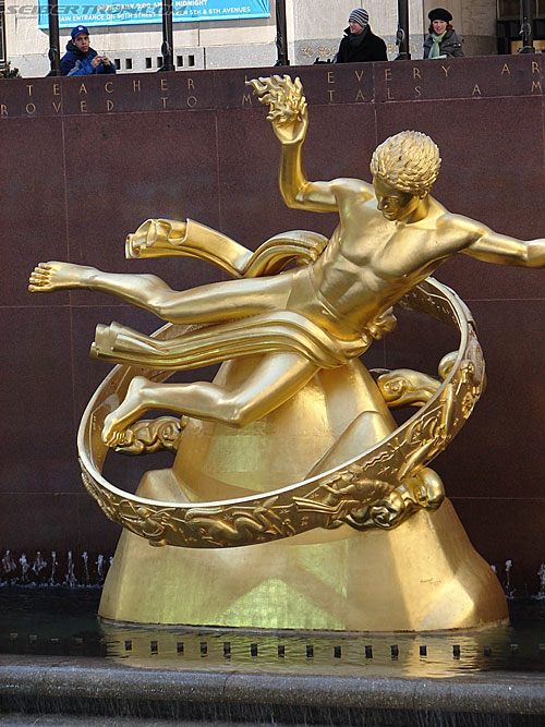 Toy Fair 2007 - New York: Rockefeller Center - Transformers Event: