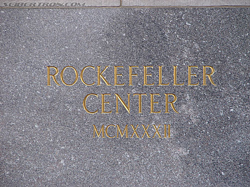 Toy Fair 2007 - New York: Rockefeller Center - Transformers Event:
