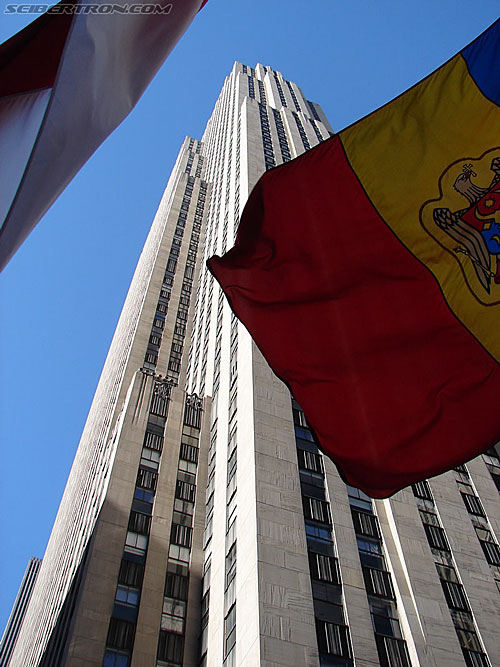 Toy Fair 2007 - New York: Rockefeller Center - Transformers Event: