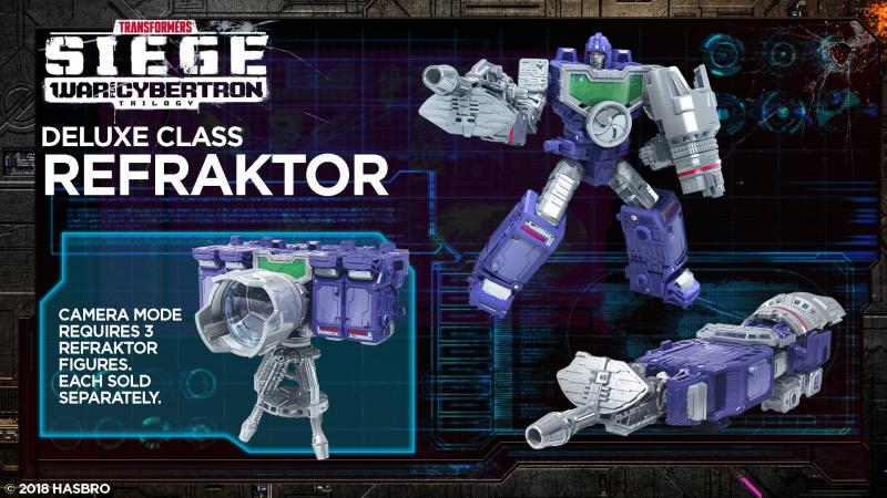 NYCC 2018: Official War for Cybertron SIEGE Product Images - Transformers Event: WFC Siege E4497 Refraktor