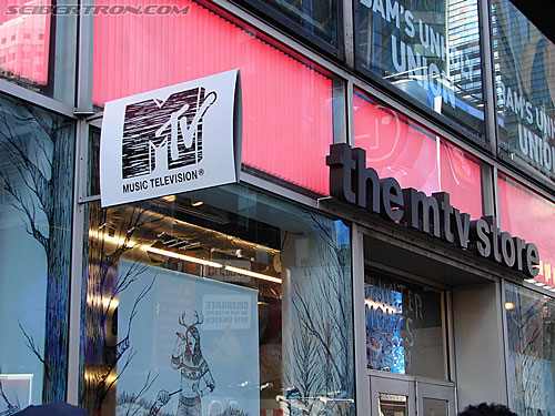 Toy Fair 2007 - New York: Times Square - Transformers Event: