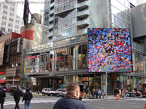 Toy Fair 2007 - New York: Times Square - Transformers Event:
