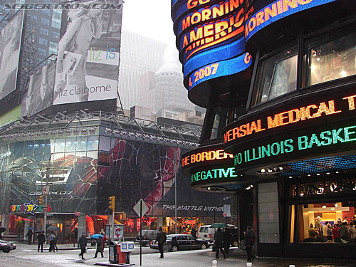Toy Fair 2007 - New York: Times Square - Transformers Event: