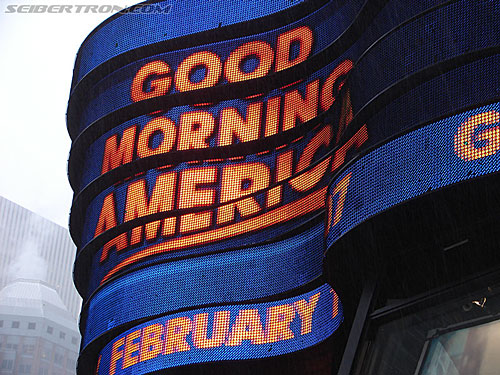 Toy Fair 2007 - New York: Times Square - Transformers Event: