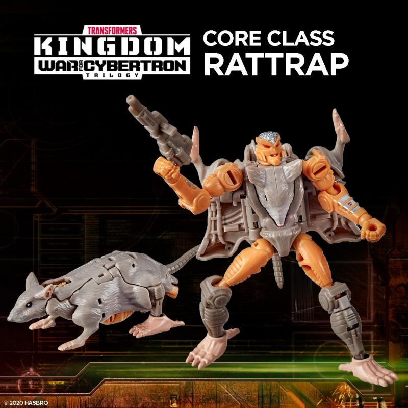 Hasbro PulseCon 2020: Official Transformers product images revealed at PulseCon 2020 - Transformers Event: Wfc Kingdom Core Class Rattrap 1