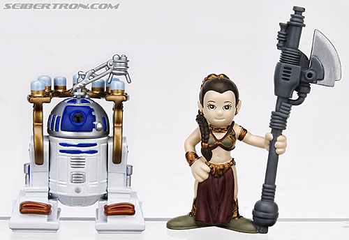 Toy Fair 2008: Star Wars - Transformers Event: 87736-Leia-and-R2-D2-wDrink