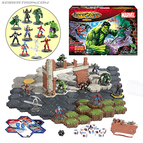 Toy Fair 2008: Marvel - Transformers Event: HEROSCAPE-Marvel