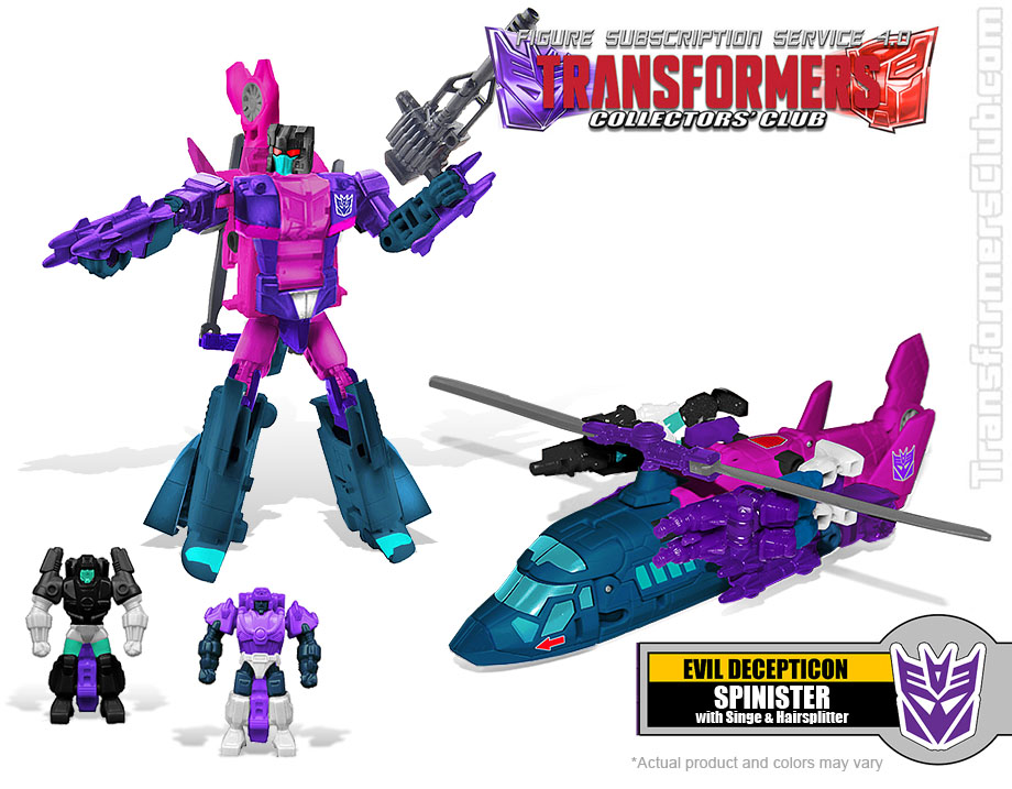 Video Review of Transformers TFSS 4.0 Spinister and Comments from Bio Writer