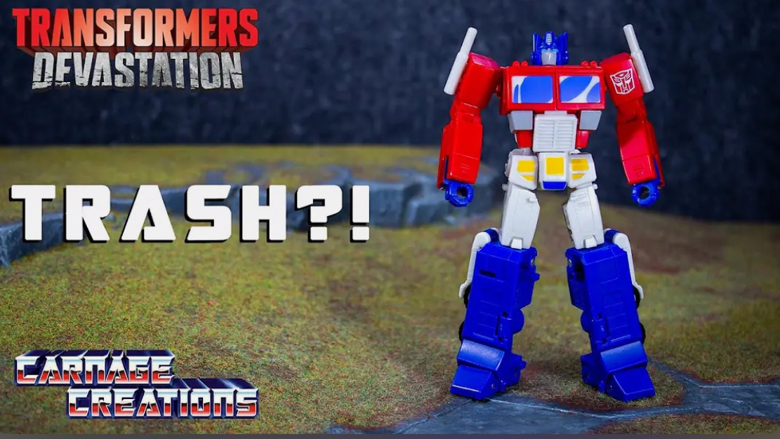 Video Review for Transformers Studio Series Deluxe Optimus Prime from Devastation