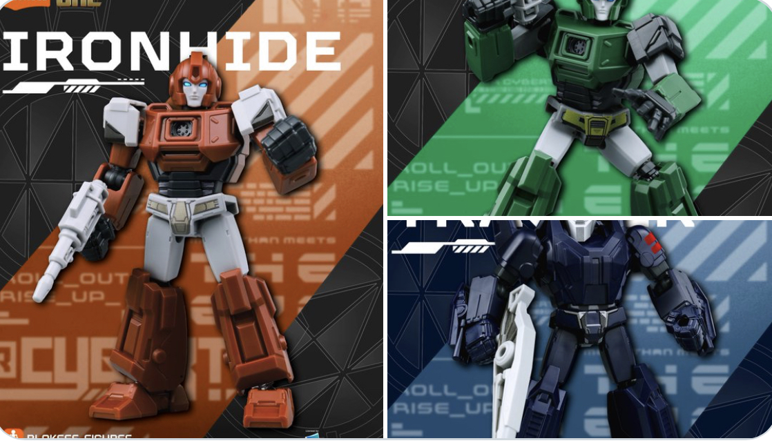 Blokees Transformers One Hound, Ironhide and Death Tracker Revealed