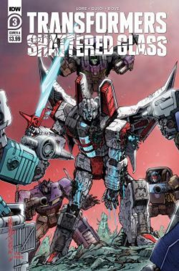 A review of IDW Transformers Shattered Glass #3