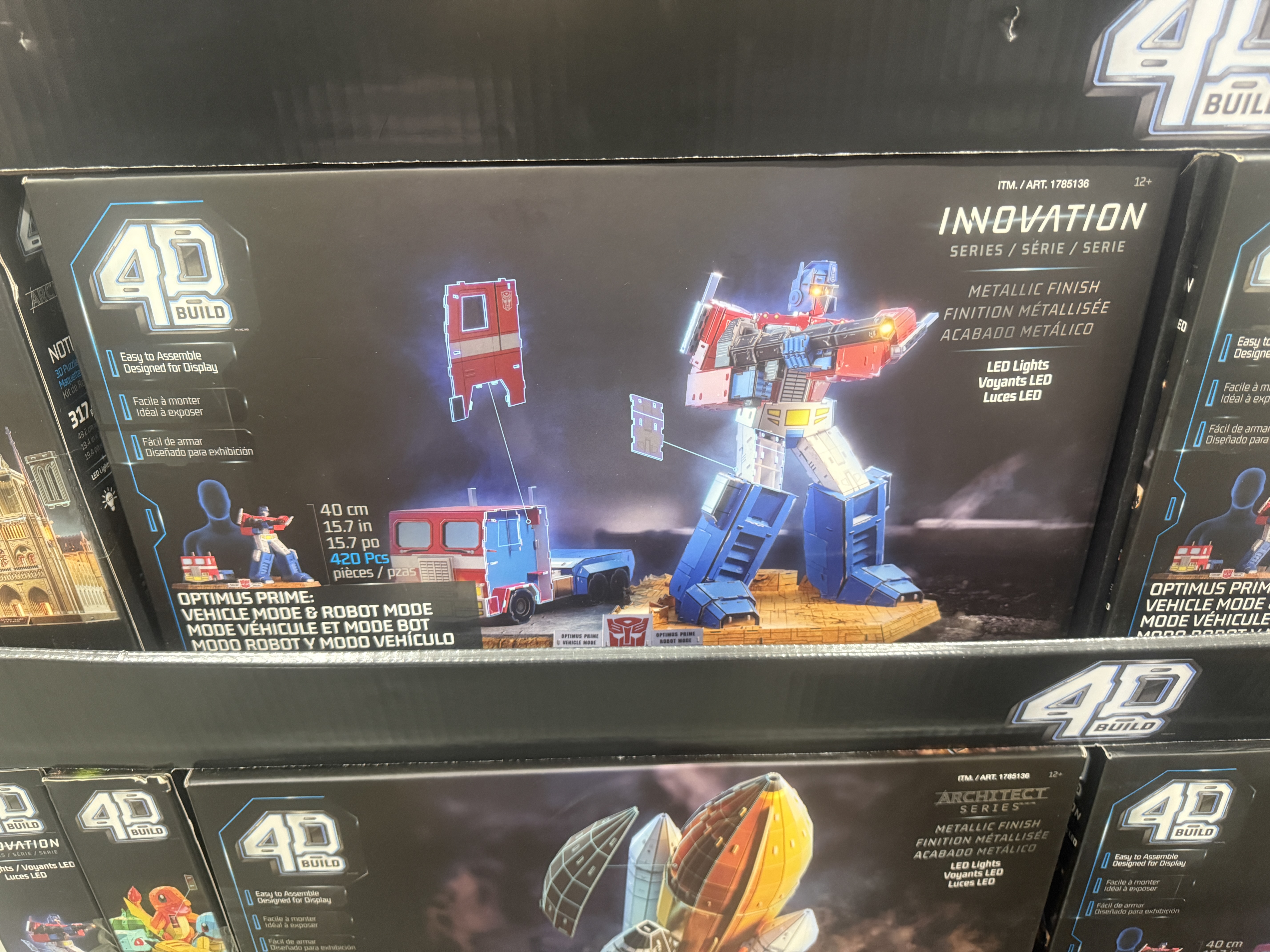 The 2025 Costco Transformers Offering is a 4D Model Kit