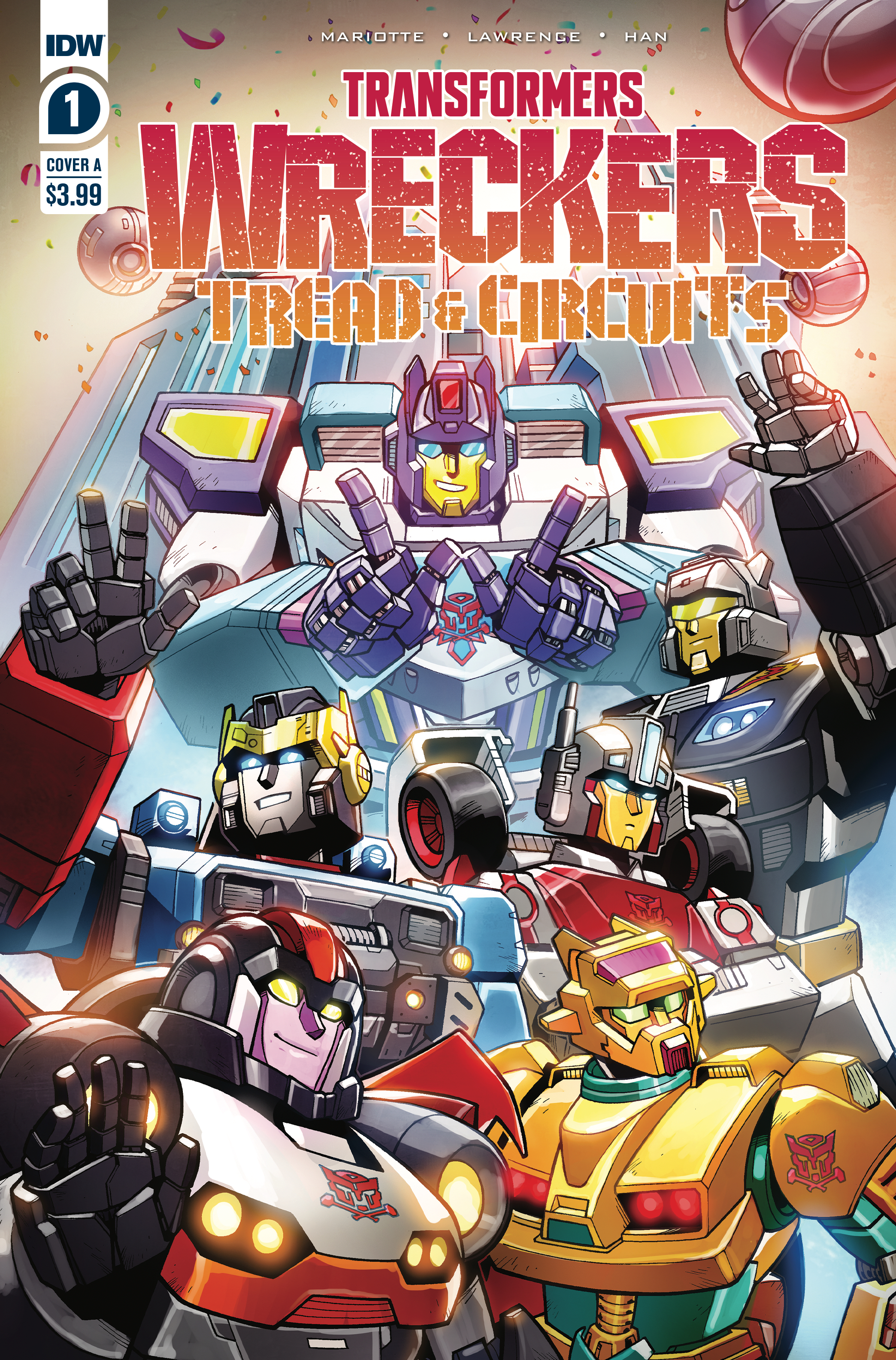 Five Page Preview of Transformers: Wreckers - Tread & Circuits #1
