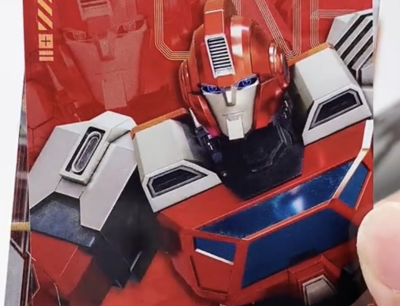 More Images of Transformers One Chinese Trading Cards