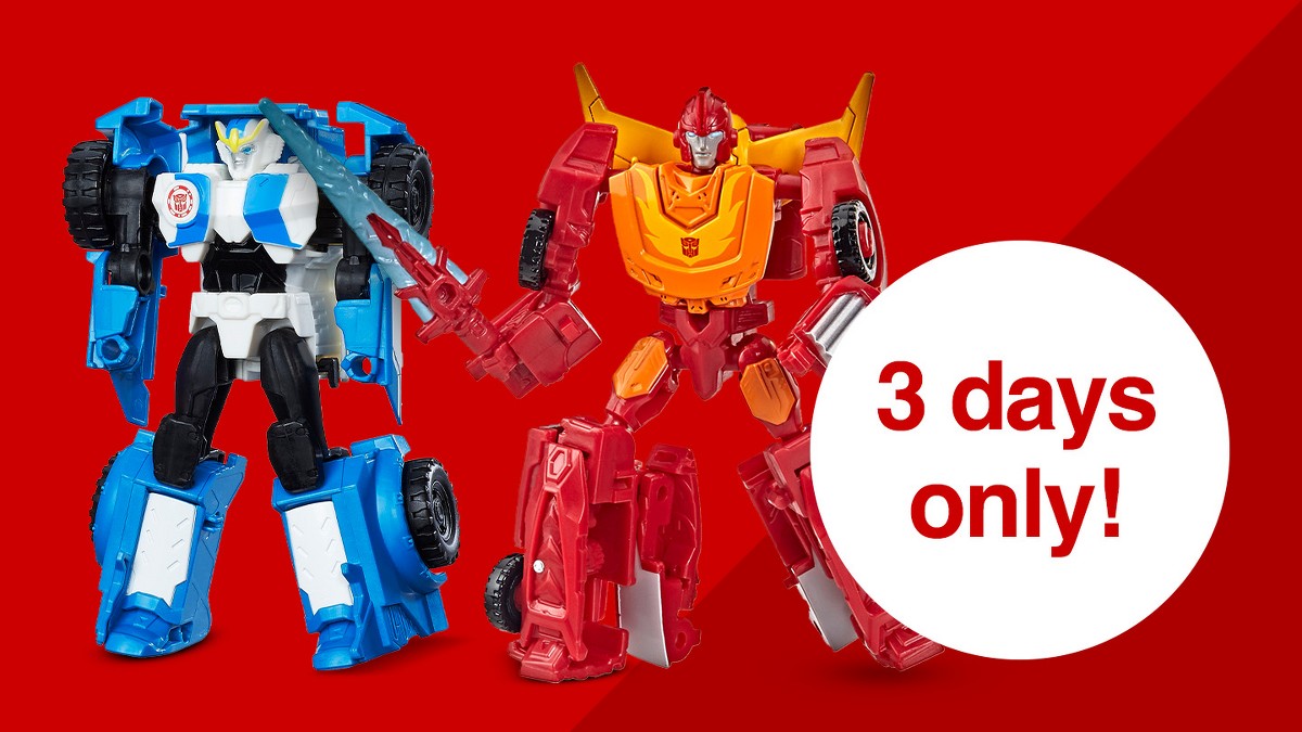 Steal of a Deal - Target Running 20% Off Transformers Deal October 6 - 8