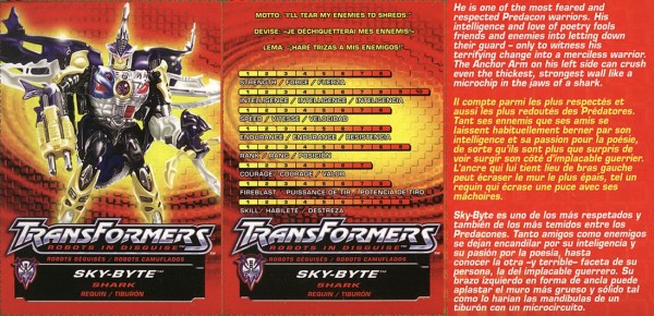 Transformers Tech Spec: Sky-Byte